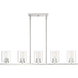 Liam 5 Light Island 7.5 Inch Tall and 42.75 Inch Wide by Designers Fountain - 93038