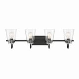Inwood 4 Light Vanity Light by Designers Fountain - D214M-4B