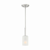 Carmine 1 Light Mini Pendant by Designers Fountain - D239M-4P