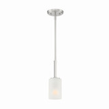 Carmine 1 Light Mini Pendant by Designers Fountain - D239M-4P