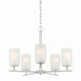 Carmine 5 Light Medium Chandelier by Designers Fountain - D239M-5CH