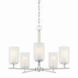 Carmine 5 Light Medium Chandelier by Designers Fountain - D239M-5CH