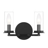 Hudson Heights 2 Light Vanity Light by Designers Fountain - D268C-2B-MB