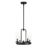 Hudson Heights 4 Light Medium Medium Pendant by Designers Fountain - D268C-14P-MB