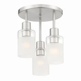 Cedar Lane 3 Light 11 Inch Wide Semi Flush Mount by Designers Fountain - D236M-SF