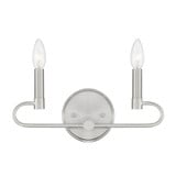 Summit 2 Light Vanity Light by Designers Fountain - D269C-2B-MB