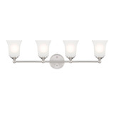 Bronson 4 Light Vanity Light by Designers Fountain - D278M-4B-BN