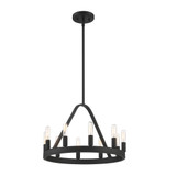 Carousel 10 Light Small Chandelier by Designers Fountain - D254C-10CH-BK