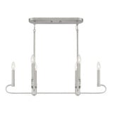 Summit 6 Light Oversized Island Pendant by Designers Fountain - D269C-IS-MB