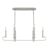Summit 6 Light Oversized Island Pendant by Designers Fountain - D269C-IS-MB