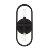 Carousel 2 Light Wall Sconce by Designers Fountain - D254C-2WS-BK