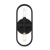 Carousel 2 Light Wall Sconce by Designers Fountain - D254C-2WS-BK