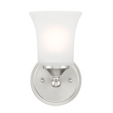 Bronson 1 Light Wall Sconce by Designers Fountain - D278M-WS-BN