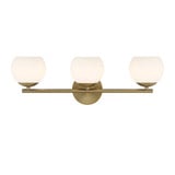 Moon Breeze 3 Light Vanity Light by Designers Fountain - D251H-3B-PN