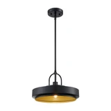 Odea 1 Light Pendant 9.25 Inch Tall and 14 Inch Wide by Designers Fountain - D295M-14P