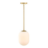 Noor 1 Light Pendant 12.75 Inch Tall X 8.5 Inch Wide by Designers Fountain - D324M-8P