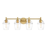 Summer Jazz 4 Light Bath Vanity 10 InchX32 Inch Wide by Designers Fountain - D310M-4B
