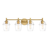 Summer Jazz 4 Light Bath Vanity 10 InchX32 Inch Wide by Designers Fountain - D310M-4B