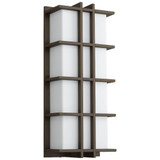 Telshor 10.1W 2 LED Light Outdoor Wall Lantern by Oxygen - 3-711-EM