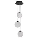Axiom 9.9W 3 LED Light Small Pendant by Oxygen - 3-6050