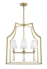 Baxter 4 Light Medium Chandelier by Crystorama - 8864
