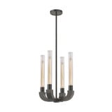 Flute 4 Light Small Chandelier by Kuzco - CH316004