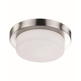 13W 1 LED 13 Inch Wide Round Flush Mount by Kuzco - FM1913