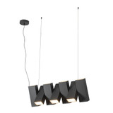 Domino 80W LED Linear Pendant 11.88 Inch Tall and 2.88 Inch Wide by Kuzco - LP17435