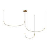 Talis 56W LED Universal Volt Oversized Pendant by Kuzco - MP89370-UNV