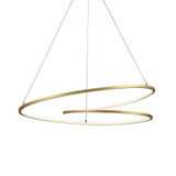 Twist 59W LED Light Oversized Pendant by Kuzco - PD11132
