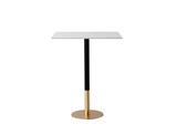 Ronan Pub Table 39.5 Inch Tall and 27.6 Inch Wide by Elegant Décor - AF11R2832