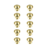 Kadea 1.2 Inch Mushroom Knob (Pack of 10) by Elegant Decor - KB2008-10PK