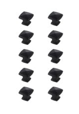 Marcel 1.2 Inch Square Knob (Pack of 10) by Elegant Decor - KB2023-10PK