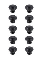 Minu 1 Inch Mushroom Knob (Pack of 10) by Elegant Decor - KB2006-10PK