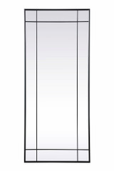 Viola French Panel Full Length Mirror 70 Inch Wide by Elegant Décor - MR3FL3070