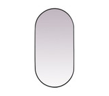Asha Oval Mirror 60 Inch Tall and 30 Inch Wide by Elegant Decor - MR2A3060