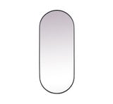 Asha Oval Mirror 72 Inch Tall and 30 Inch Wide by Elegant Decor - MR2A3072