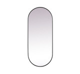 Asha Oval Mirror 72 Inch Tall and 30 Inch Wide by Elegant Decor - MR2A3072