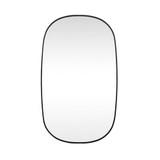 Brynn Oval Mirror 60 Inch Tall and 36 Inch Wide by Elegant Decor - MR2B3660