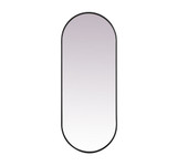 Asha Oval Mirror 60 Inch Tall and 24 Inch Wide by Elegant Decor - MR2A2460