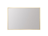 Grace Aluminum Frame Rectangle Mirror 42 Inch Wide by Elegant Décor - MR73042
