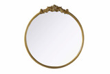 Naomi Round Mirror 45 Inch Tall and 42 Inch Wide by Elegant Decor - MR7G42