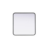 Remy Contour Metal Square Mirror 24 Inch X 24 Inch Wide by Elegant Décor - MR8A2424