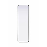 Remy Contour Metal Rectangle Mirror 60 Inch X 18 Inch Wide by Elegant Décor - MR8A1860
