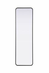 Remy Contour Metal Rectangle Mirror 60 Inch X 18 Inch Wide by Elegant Décor - MR8A1860