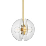 Kert 2 Light Large Pendant by Hudson Valley - 9417
