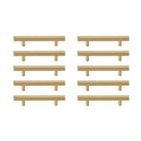 Dior 4 Inch Center to Center Bar Pull (Pack of 10) by Elegant Decor - PL402-4-10PK