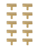 Dior 0.5 Inch T Bar Pull (Pack of 10) by Elegant Decor - PL402-1-10PK