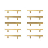 Quinn 3 Inch Center to Center Bar Pull (Pack of 10) by Elegant Decor - PL400-3-10PK