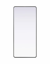 Remy Contour Metal Rectangle Mirror 72 Inch X 32 Inch Wide by Elegant Décor - MR8A3272